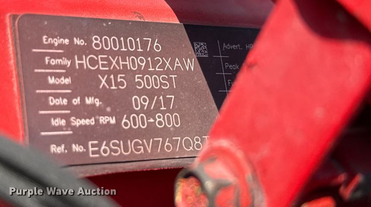 image for item ED5805 2018 Peterbilt 389 semi truck