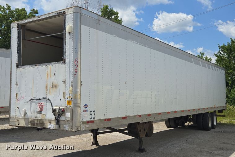 image for item EF1662 2006 Utility Trailer MFG Co. refrigerated van trailer
