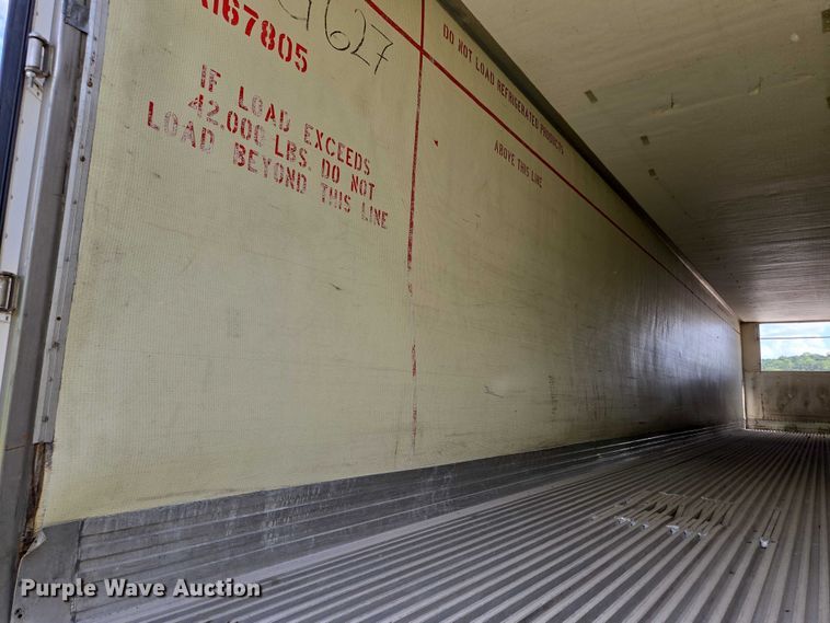 image for item EF1662 2006 Utility Trailer MFG Co. refrigerated van trailer