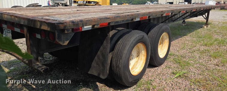 image for item EF1929 1987 Dorsey Trailer, Inc flatbed trailer