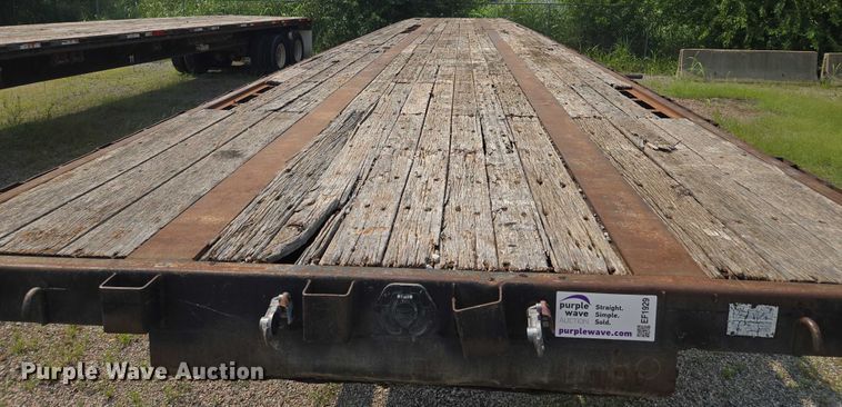image for item EF1929 1987 Dorsey Trailer, Inc flatbed trailer