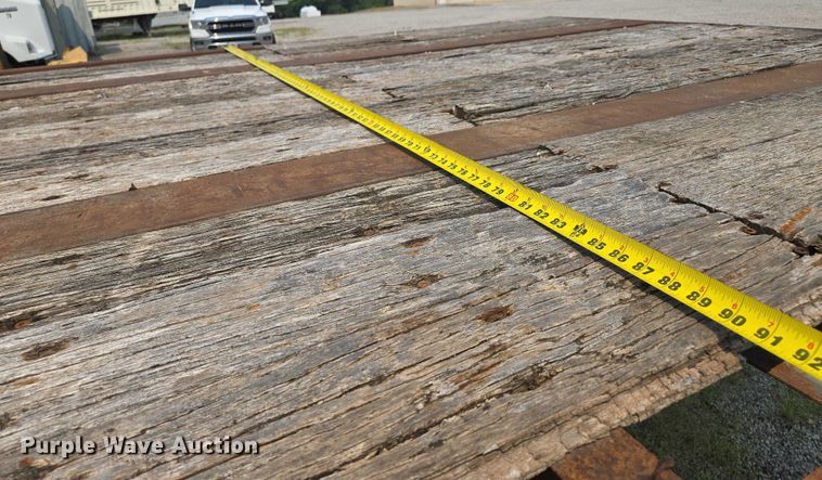 image for item EF1929 1987 Dorsey Trailer, Inc flatbed trailer