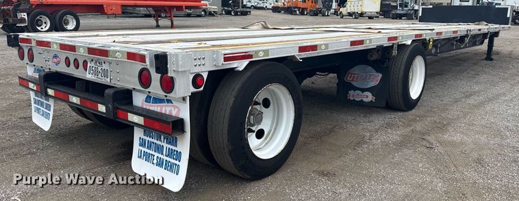 image for item EG6024 2015 Utility Trailer FS2CDHA drop deck trailer