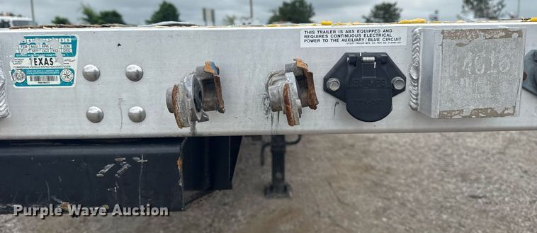 image for item EG6024 2015 Utility Trailer FS2CDHA drop deck trailer