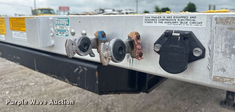 image for item EG6024 2015 Utility Trailer FS2CDHA drop deck trailer