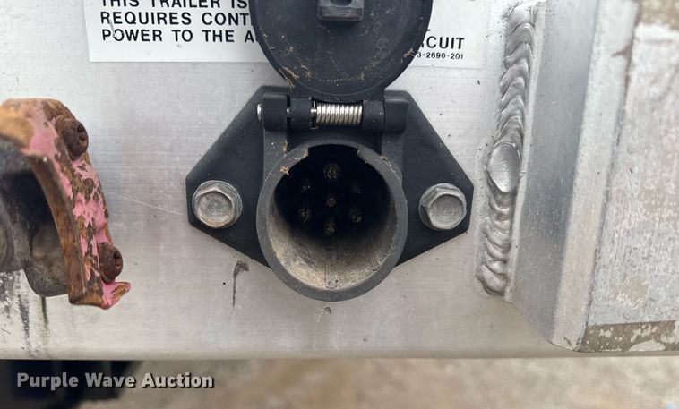 image for item EG6024 2015 Utility Trailer FS2CDHA drop deck trailer