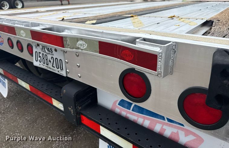 image for item EG6024 2015 Utility Trailer FS2CDHA drop deck trailer