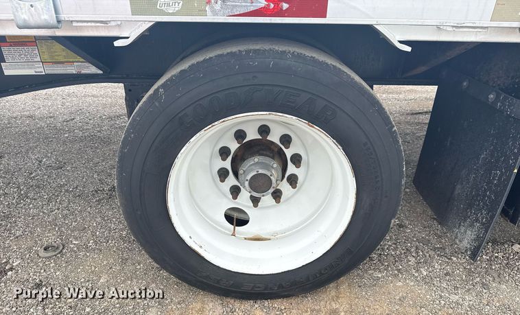 image for item EG6024 2015 Utility Trailer FS2CDHA drop deck trailer