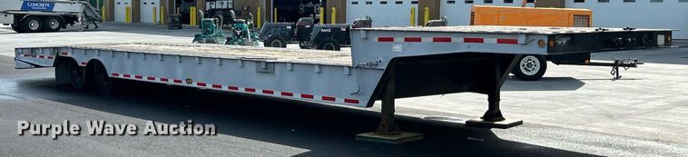 image for item EK3000 1999 Dakota Manufacturing DHT7048 drop deck hydraulic tail equipment trailer