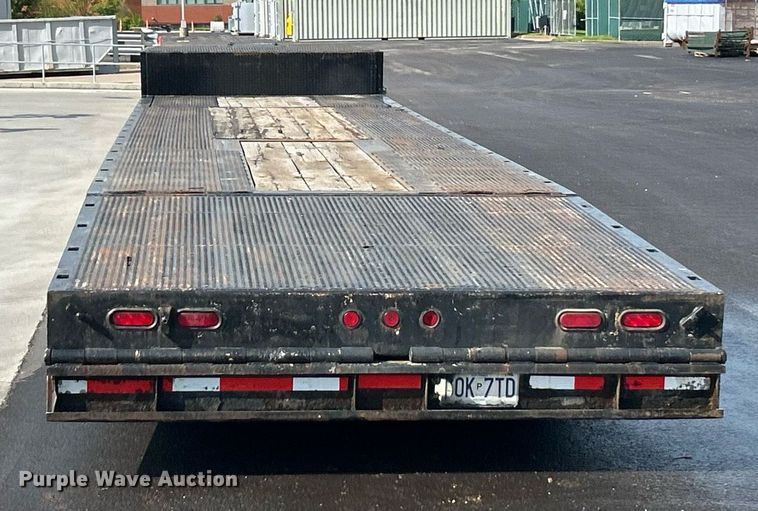 image for item EK3000 1999 Dakota Manufacturing DHT7048 drop deck hydraulic tail equipment trailer