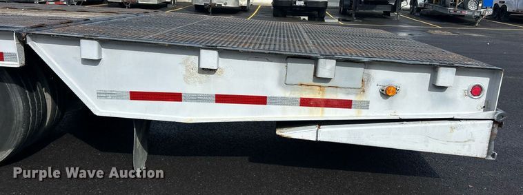 image for item EK3000 1999 Dakota Manufacturing DHT7048 drop deck hydraulic tail equipment trailer