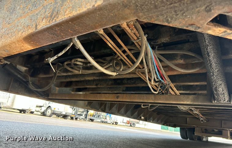 image for item EK3000 1999 Dakota Manufacturing DHT7048 drop deck hydraulic tail equipment trailer