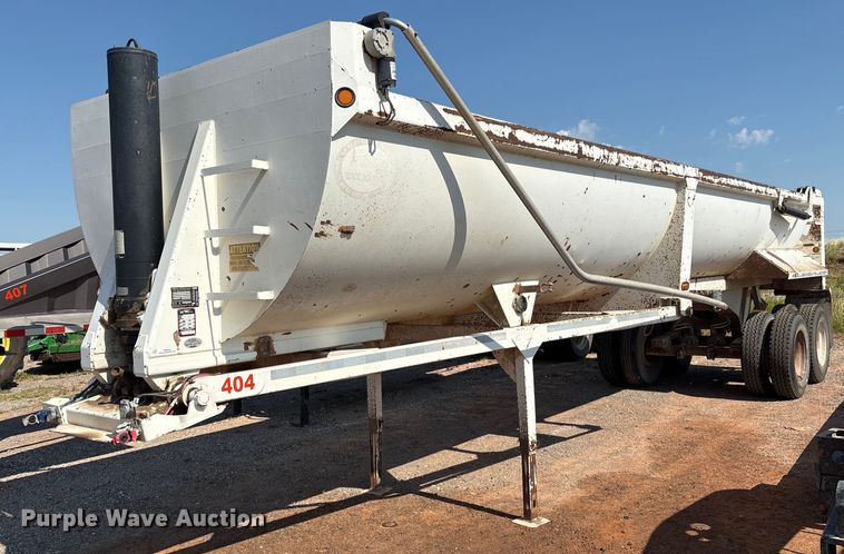 image for item EM0522 2007 CTS HRD-32 end dump trailer