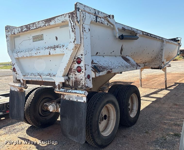 image for item EM0522 2007 CTS HRD-32 end dump trailer