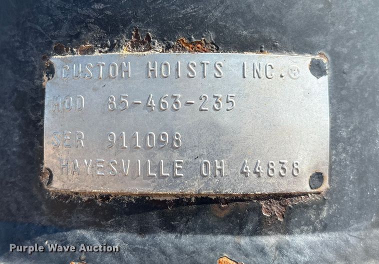 image for item EM0522 2007 CTS HRD-32 end dump trailer