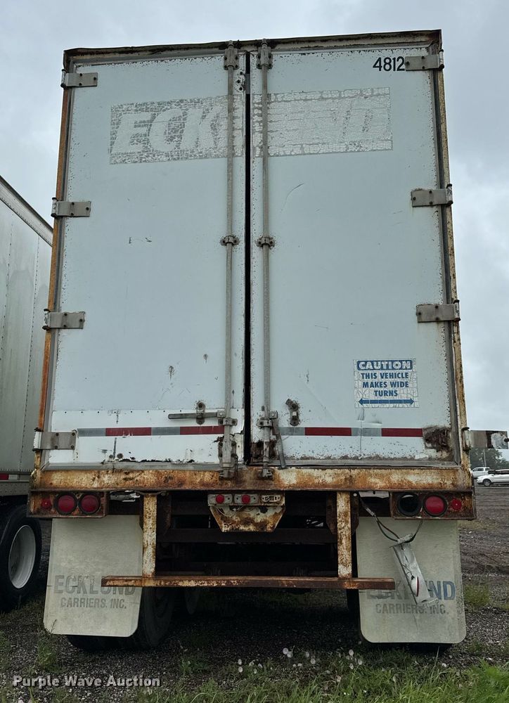 image for item EM2221 1989 Stoughton AVVW-485T-S-C dry van trailer