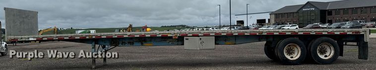 image for item EM2222 1990 Wilson CF-900 flatbed trailer