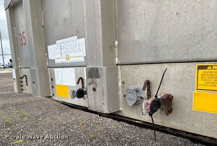 image for item EM2222 1990 Wilson CF-900 flatbed trailer