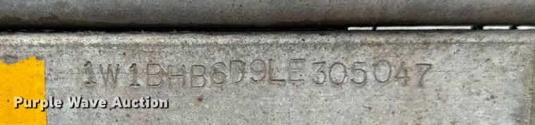 image for item EM2222 1990 Wilson CF-900 flatbed trailer