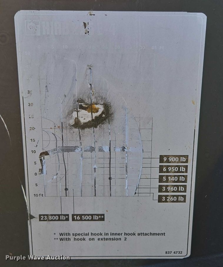 image for item EN2075 2005 International 7600 crane truck 