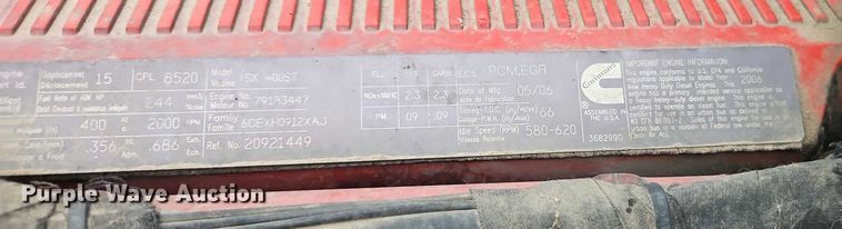 image for item EO4624 2007 Volvo VNL semi truck