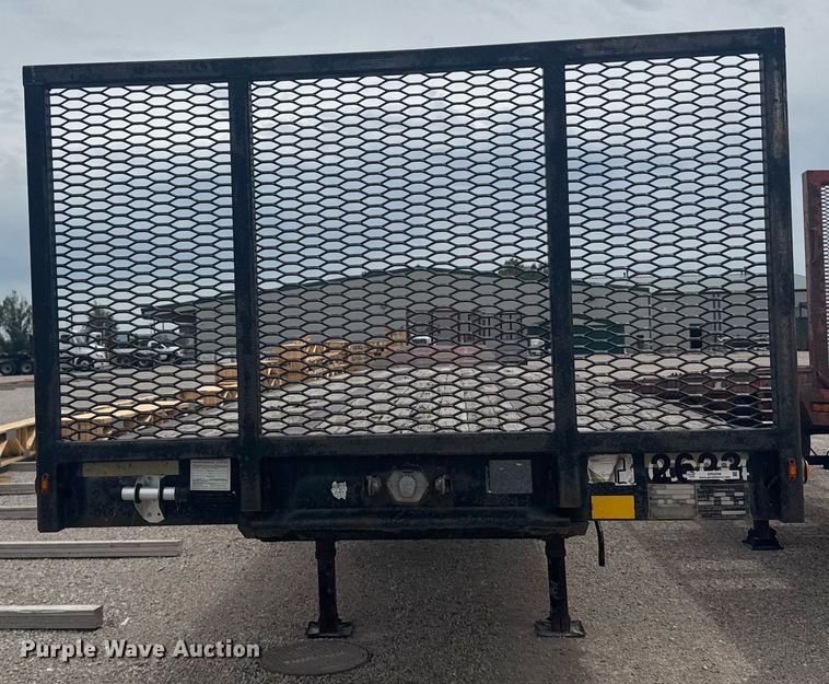 image for item ER2208 1997 Trailermobile flatbed trailer