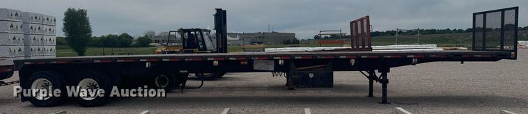 image for item ER2208 1997 Trailermobile flatbed trailer