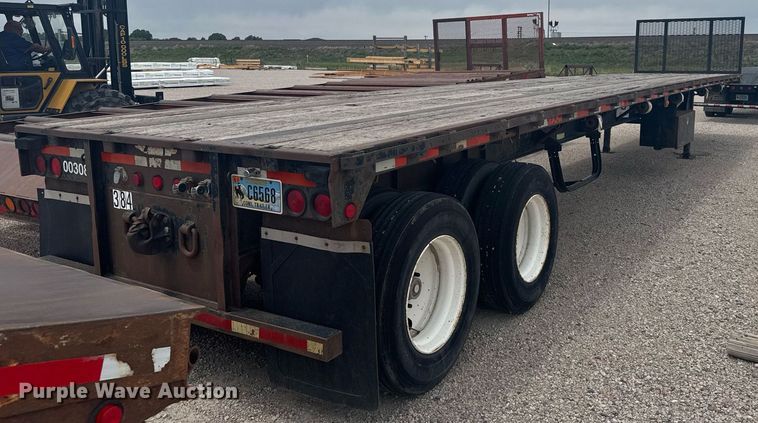 image for item ER2208 1997 Trailermobile flatbed trailer