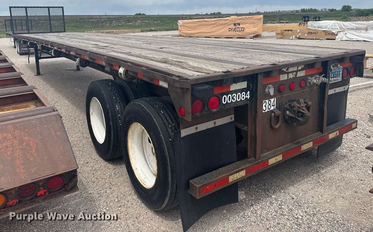 image for item ER2208 1997 Trailermobile flatbed trailer