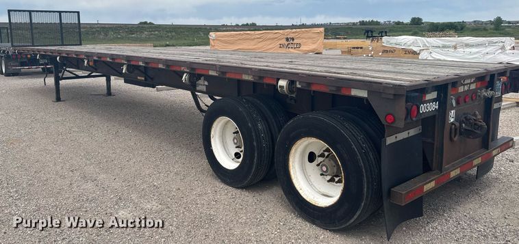 image for item ER2208 1997 Trailermobile flatbed trailer