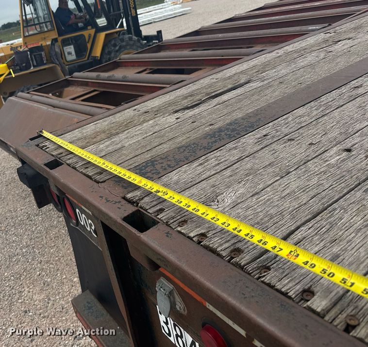 image for item ER2208 1997 Trailermobile flatbed trailer