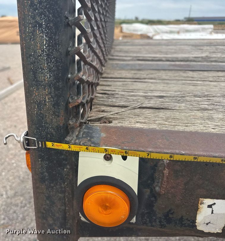 image for item ER2208 1997 Trailermobile flatbed trailer