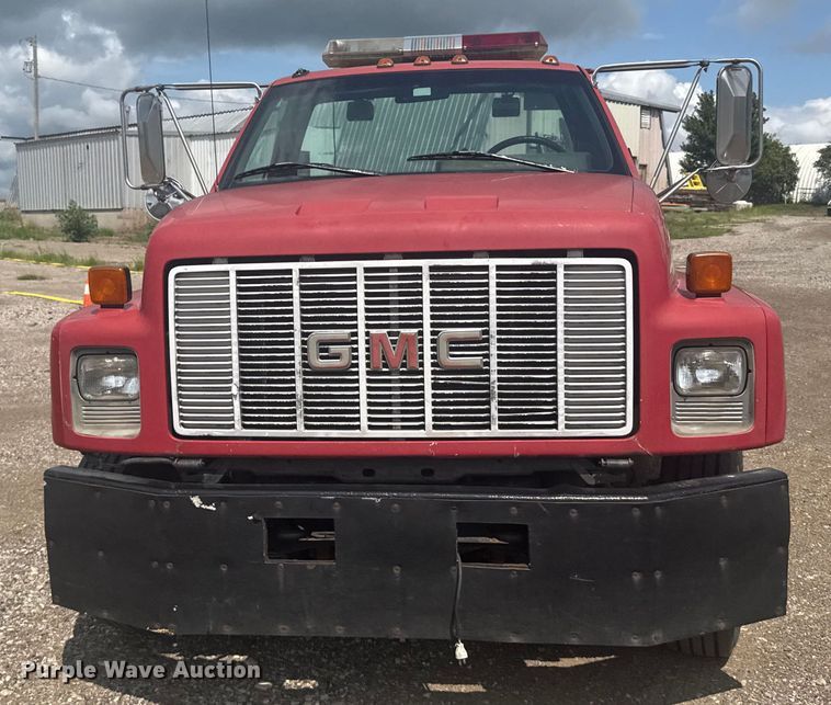 image for item ER2224 1996 GMC TopKick rollback truck