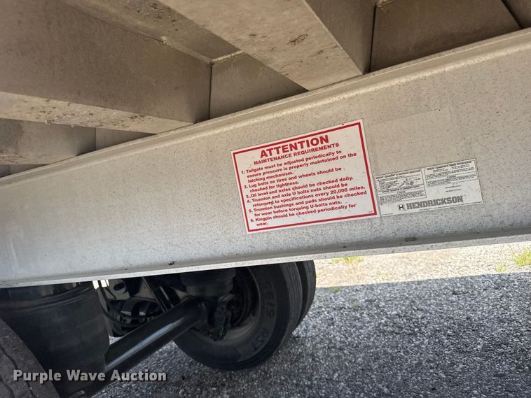 image for item ER2225 2014 Travis Body end dump trailer