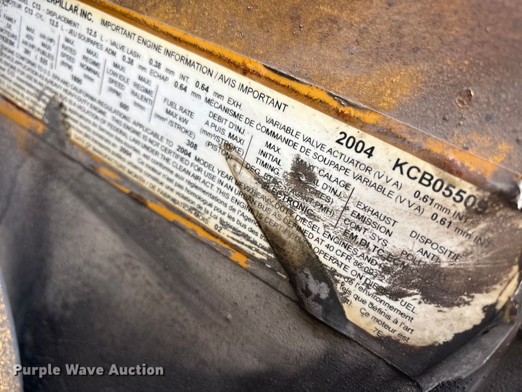 image for item ET8504 2005 Kenworth T800 semi truck