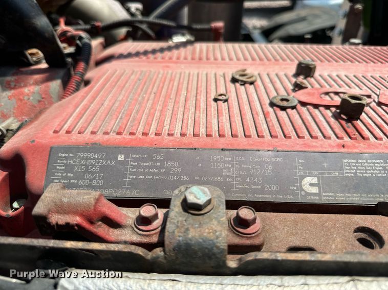 image for item YA0570 2018 Kenworth W900 semi truck