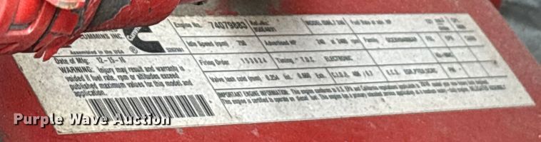 image for item YA0688 2018 International 4300 box truck