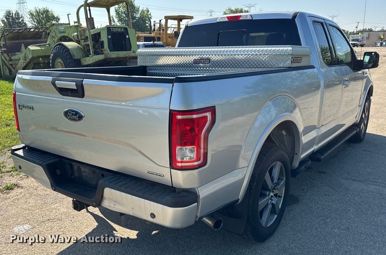 image for item DJ9707 2015 Ford F150 SuperCab pickup truck