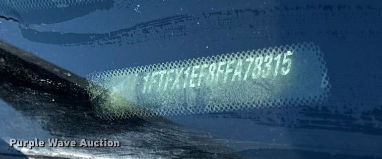 image for item DJ9707 2015 Ford F150 SuperCab pickup truck