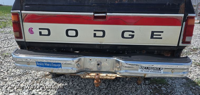 image for item DR3961 1991 Dodge Power Ram 250 pickup truck