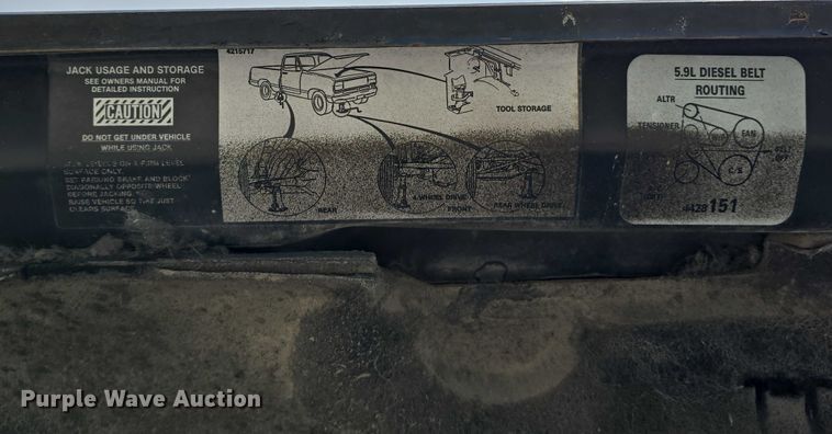 image for item DR3961 1991 Dodge Power Ram 250 pickup truck