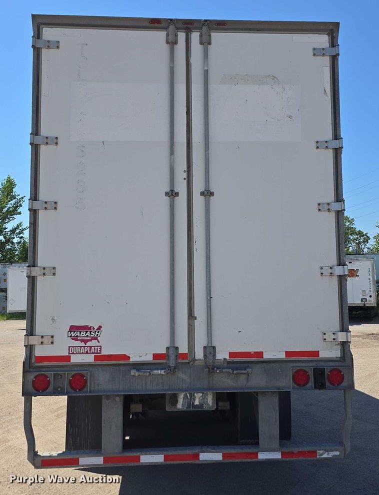 image for item DR3967 2015 Wabash DVLSHPC dry van trailer
