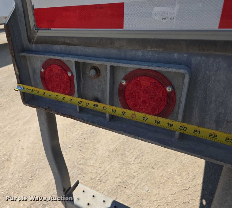 image for item DR3967 2015 Wabash DVLSHPC dry van trailer