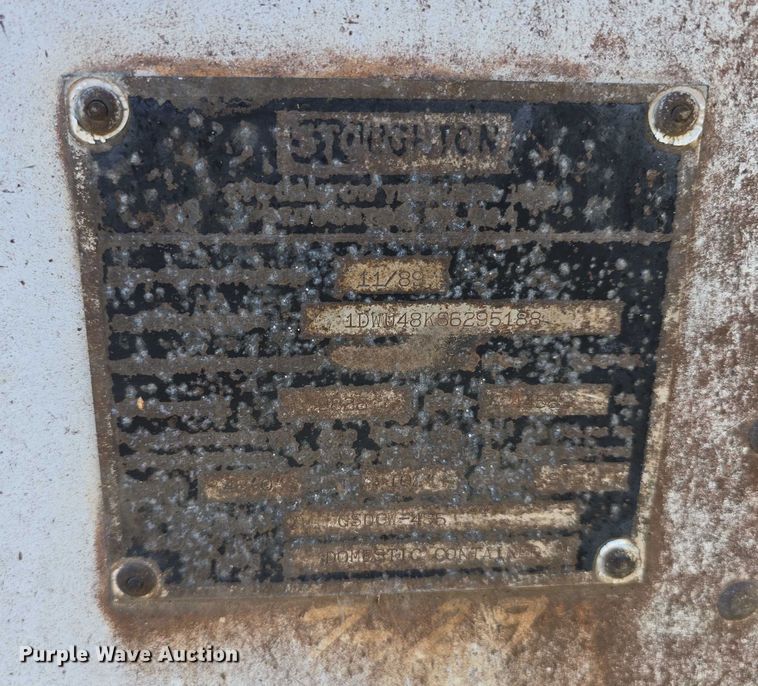 image for item DR3970 1989 Stoughon GSDCW-485 shipping container