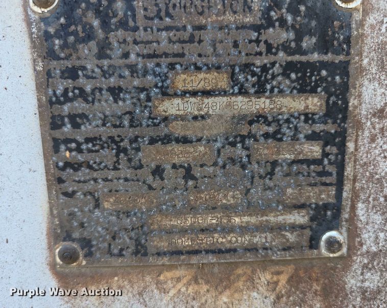 image for item DR3970 1989 Stoughon GSDCW-485 shipping container