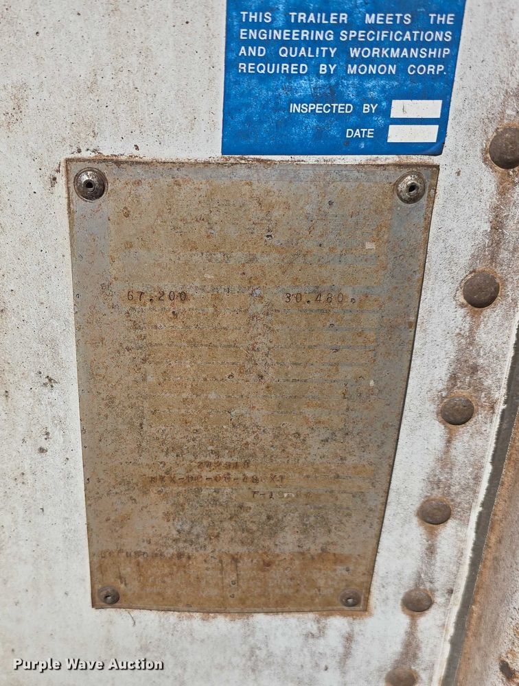 image for item DR3972 1994 Monon MXX-DC-00-48WXT shipping container