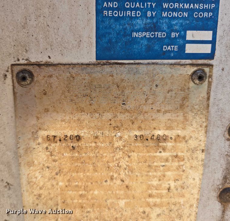 image for item DR3972 1994 Monon MXX-DC-00-48WXT shipping container