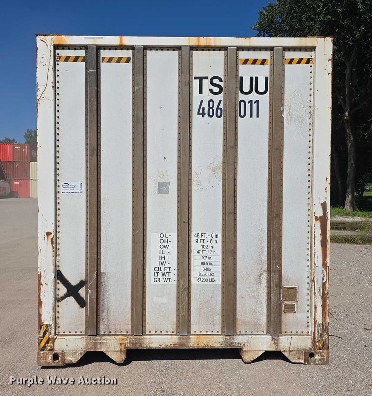 image for item DR3974 1993 Hyundai HDM-48WH-A8100R1 shipping container