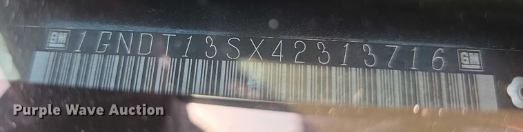 image for item DR3981 2004 Chevrolet TrailBlazer LS SUV