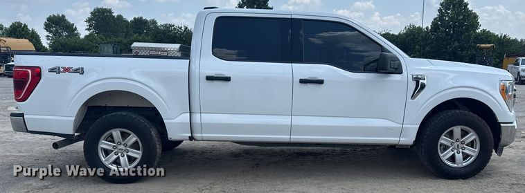 image for item DS3856 2022 Ford F150 XLT SuperCrew pickup truck